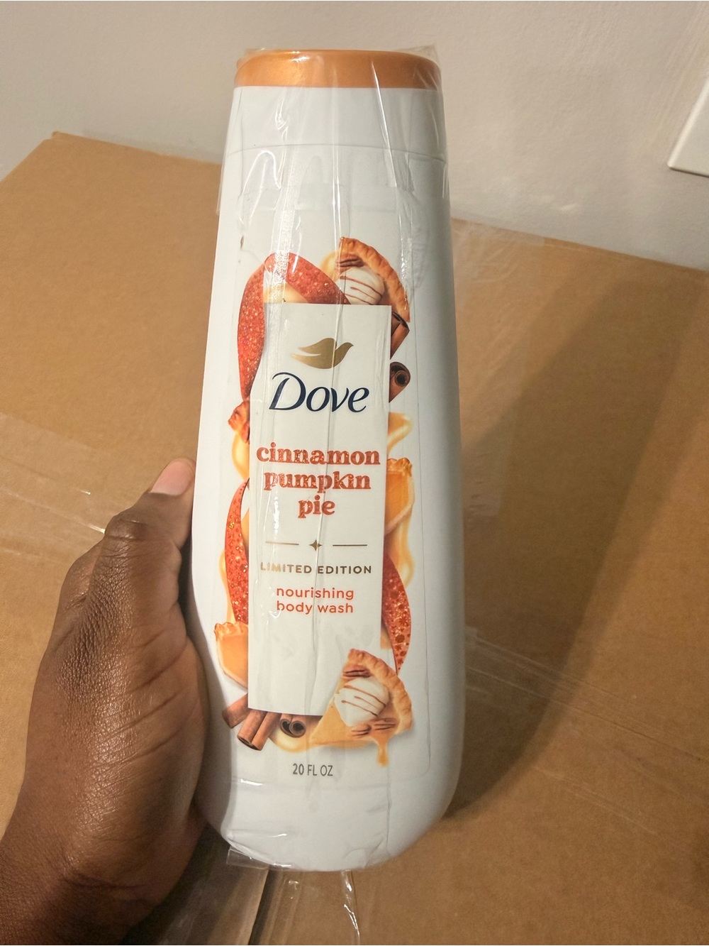 Dove Cinnamon Pumpkin Pie Body Wash 20 oz Limited Edition